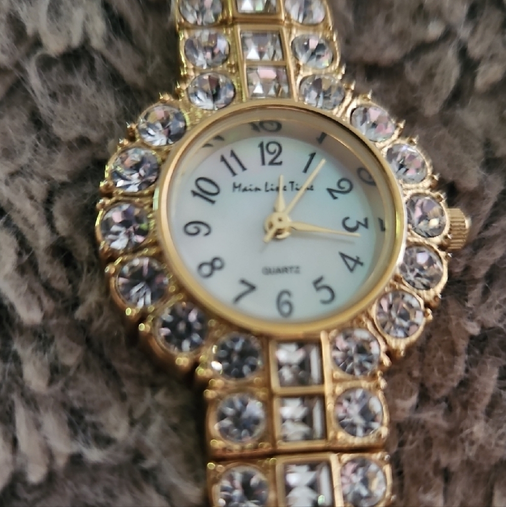 Gold and Silver Women's Watch
